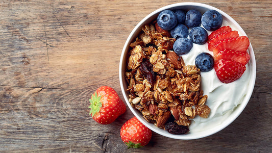 petit-déjeuner muesli croquant et sain
