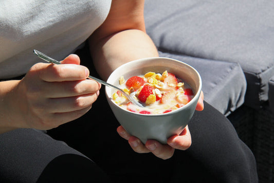 Petit-déjeuner parfait en été