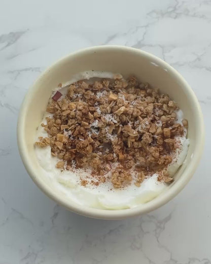 Bio Granola aux pommes et à la cannelle