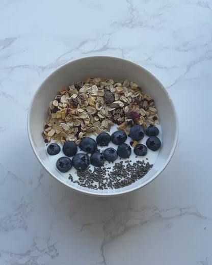 Bio Muesli complet aux pommes et aux griottes